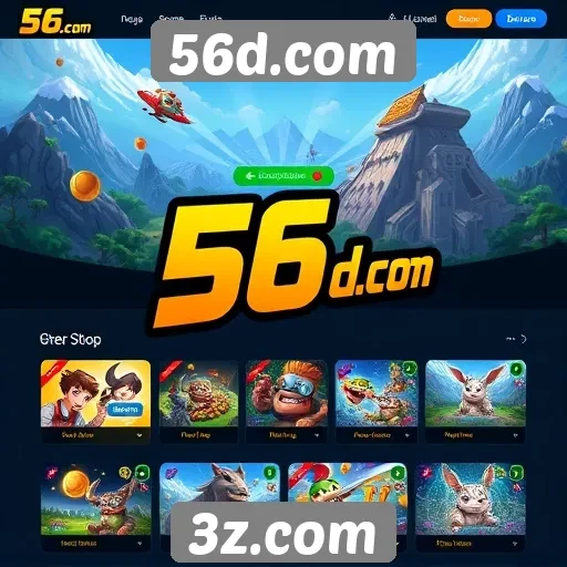 Plataforma 56d.com se destaca pela interface amigável