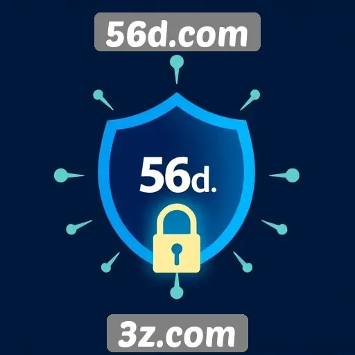 Os recursos de segurança do site 56d.com